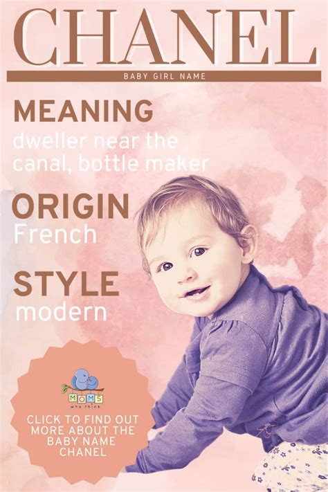 que signifie chanel|chanel baby name meaning.